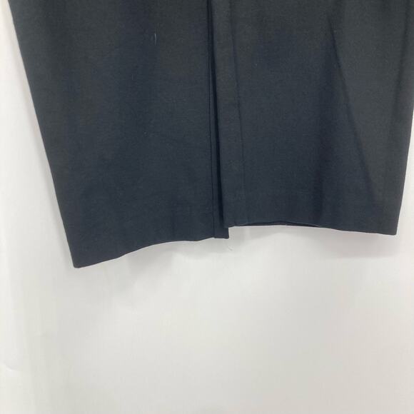 J.Jill Ponte Knit Slim Leg Black Cropped Pants Womens Large Petite Pull On - Picture 4 of 10